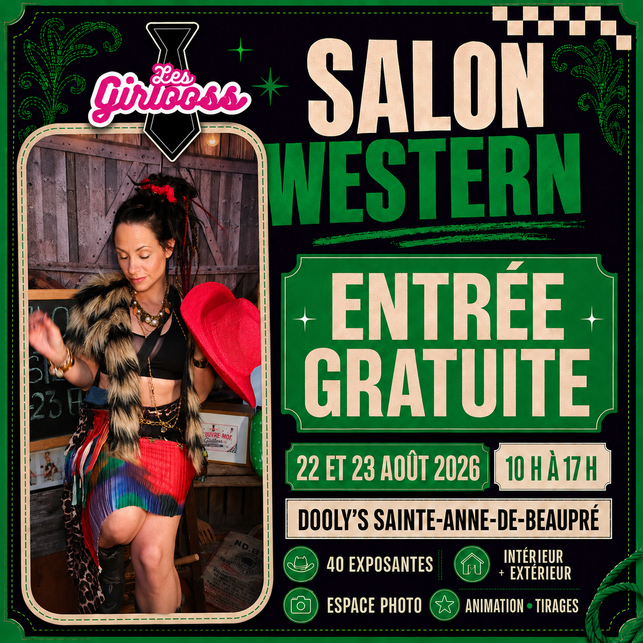 Visuel officiel — Salon Western